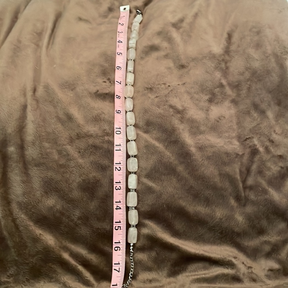 π» Vintage, Rose Quartz with Steeling Silver Hardware. Handcrafted, - Picture 4 of 6